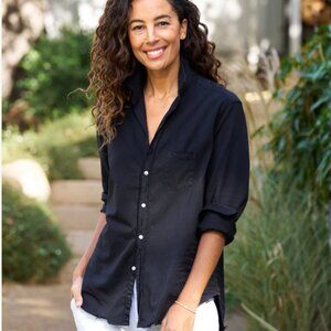 Frank & Eileen Black Denim Shirt